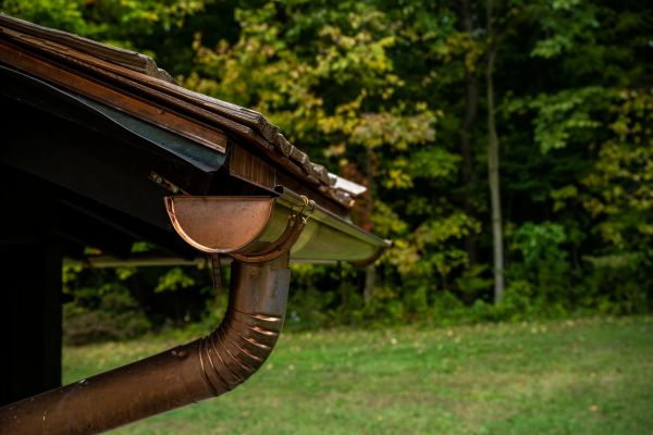 Copper Gutter Replacement in Dunnellon