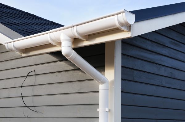 PVC Rain Gutter Installation in Dunnellon