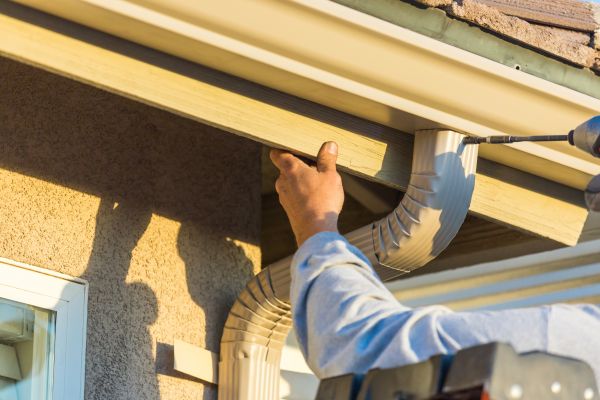 Aluminum Rain Gutter Service in Dunnellon