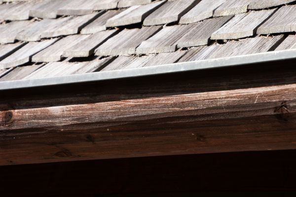 Wood Rain Gutter Installation in Dunnellon